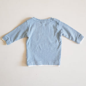THRIFT Purebaby - Blue Sweater Size 000