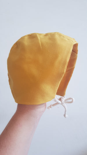 THRIFT Posie Mae - Mustard bonnet