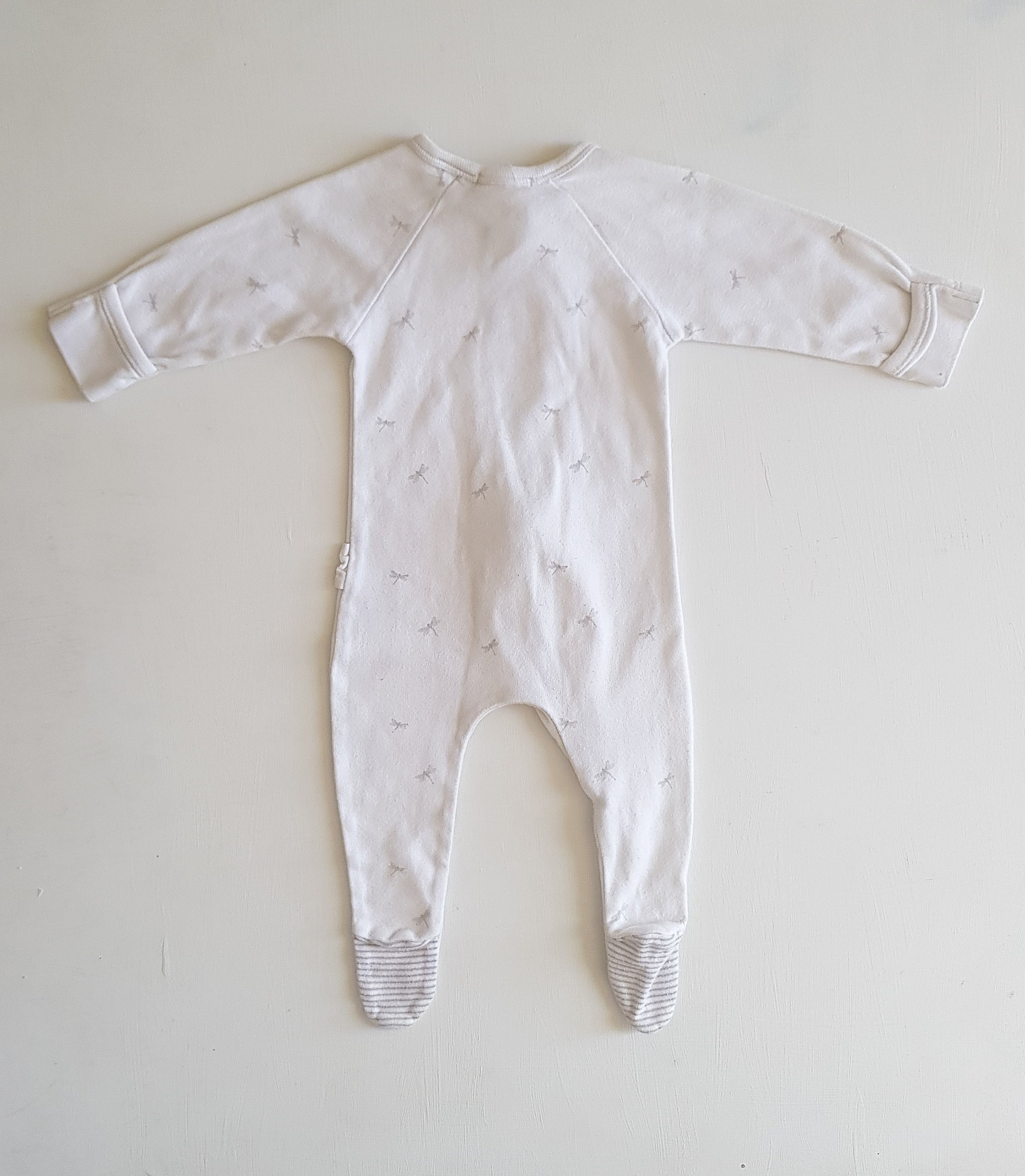 THRIFT Purebaby - Dragonfly Coverall Size 0000