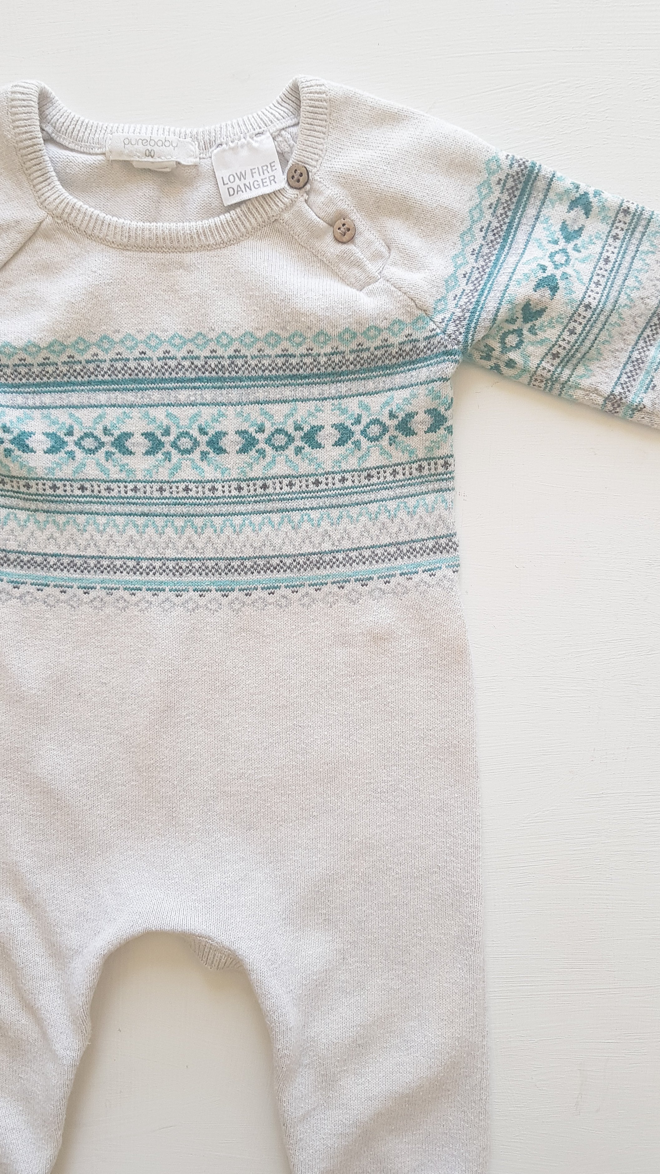 THRIFT Purebaby - Winter Knitted Set Size 00