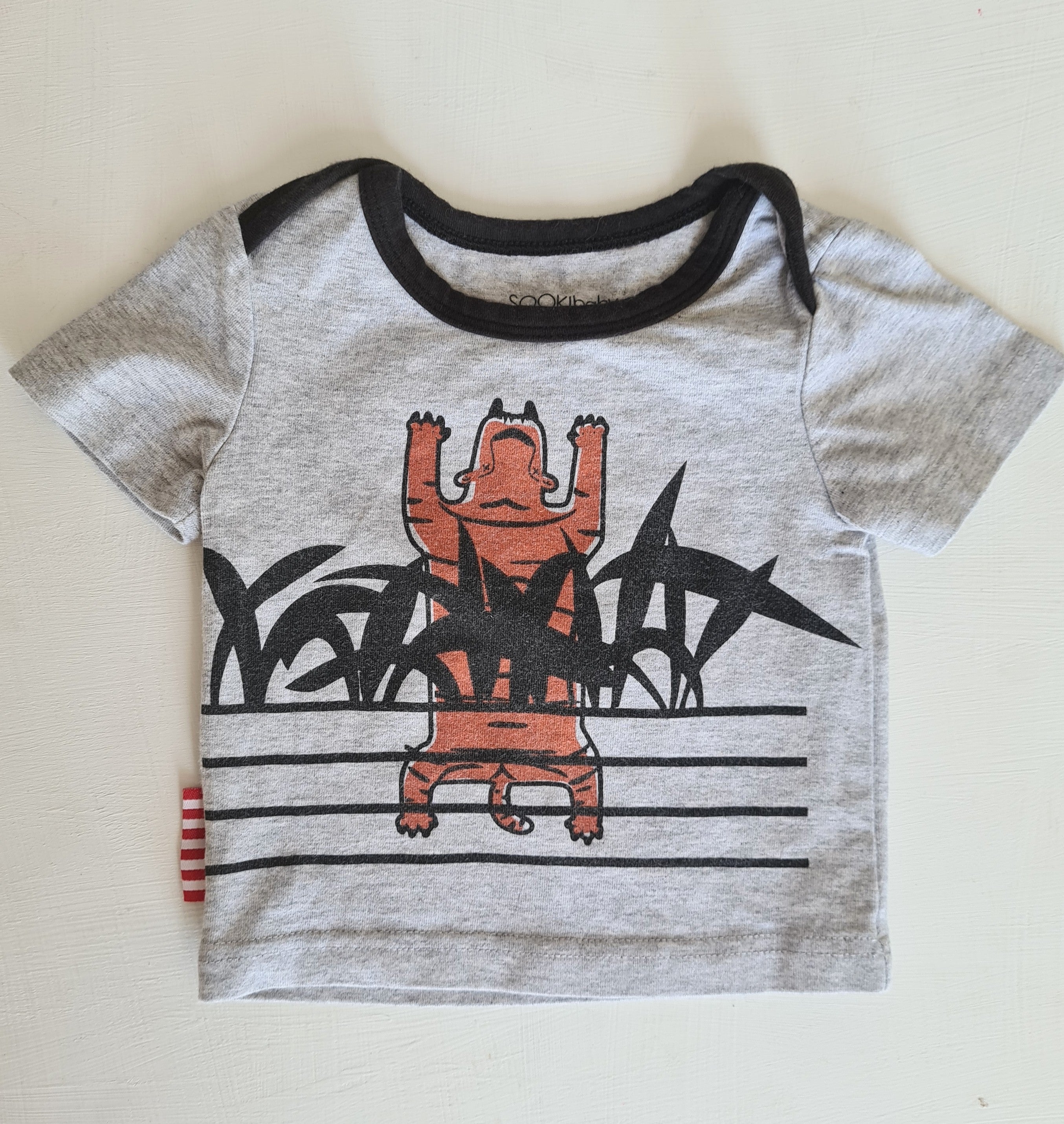 THRIFT Sooki Baby - Tiger Shirt Size 000