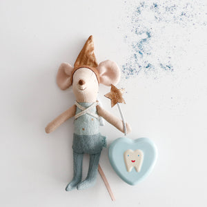 Maileg Tooth Fairy Mouse Big Brother in Box | Retired | Children of the Wild