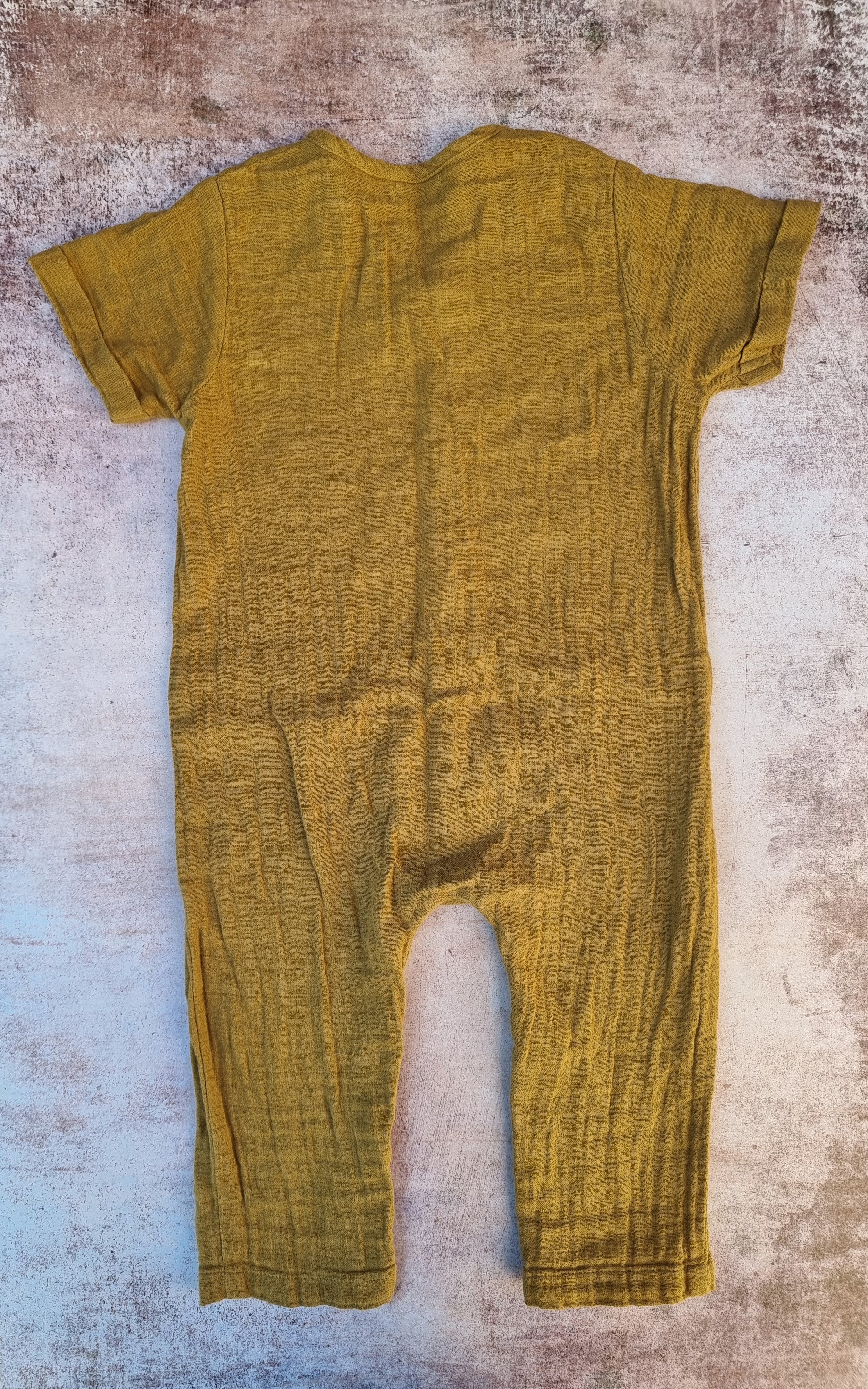 THRIFT Jamie Kay Button Up Gauze Romper Size 3 | Children of the Wild