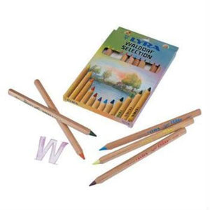 Lyra Natural Waldorf Pencils | 12 Assorted Colours | Children of the Wild
