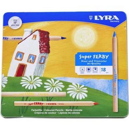 Lyra 18 Super Ferby Pencils | Children of the Wild