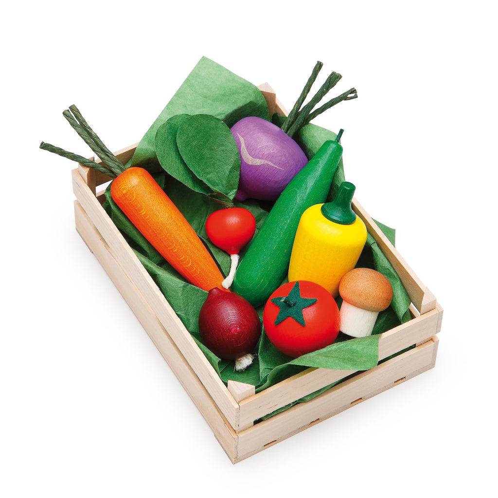 Erzi Playfood Assorted Vegetables Grocers Shop | Children of the Wild