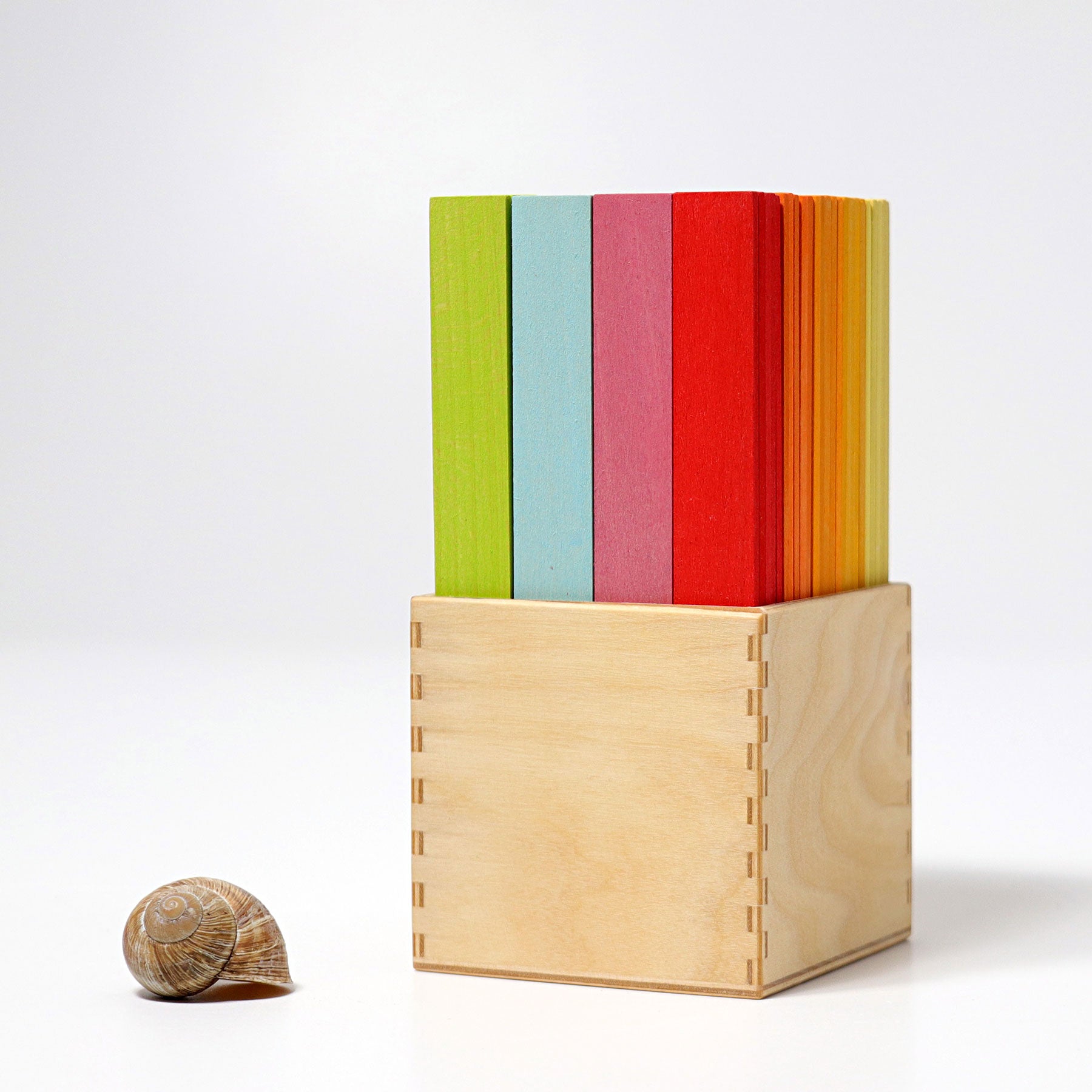 Grimms Leonardo Sticks Building Set | Wooden Block Sets | For ages 12+ months | Children of the Wild