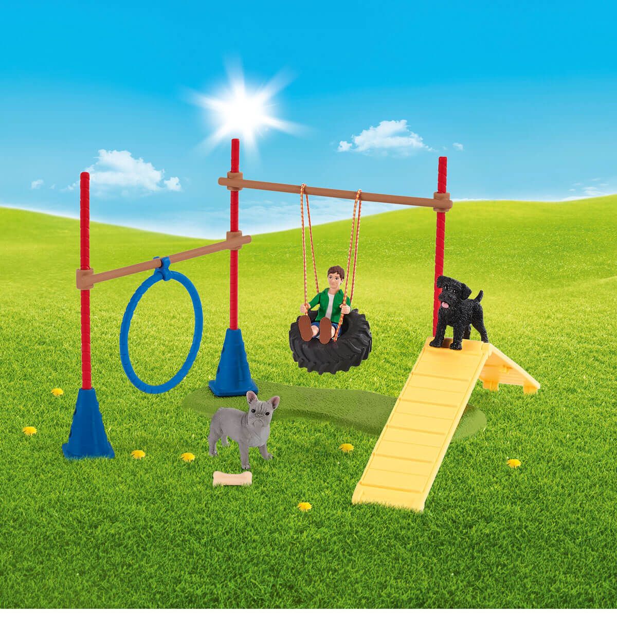 Schleich Puppy Agility Training 42536 | 35% OFF | Children of the Wild