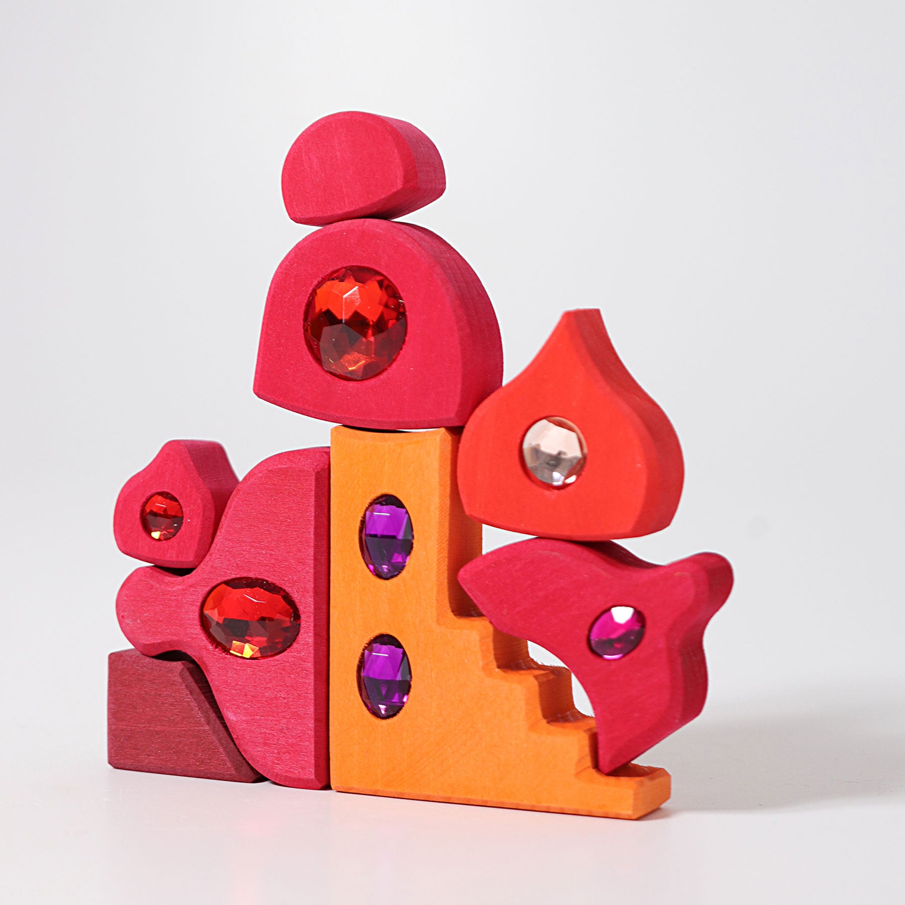Grimms Sparling Mandala Orient Building Set | Wooden Block Sets | Children of the Wild
