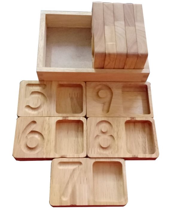 Q toys Wooden Writing and Counting Trays | 25% OFF | 2+ years | Children of the Wild