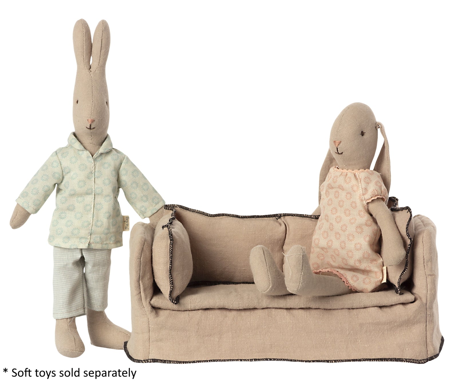Maileg Miniature Couch | Dolls House Furniture | Children of the Wild