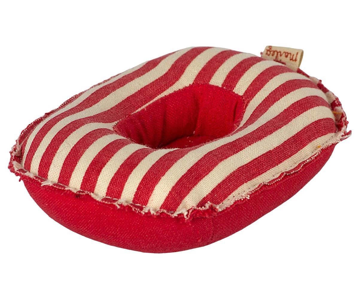 Maileg Rubber Small Boat Mouse Red | Children of the Wild