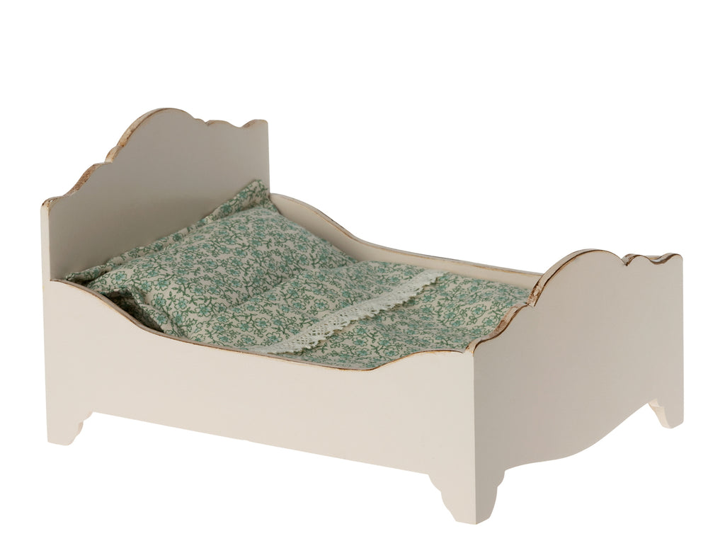 Damaged Box Sale | 25% OFF | Maileg Wooden Bed Mouse White  | Children of the Wild