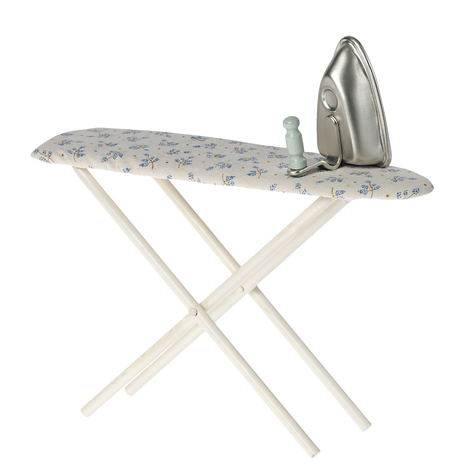 Maileg Miniature iron and ironing board in Blue | Children of the Wild
