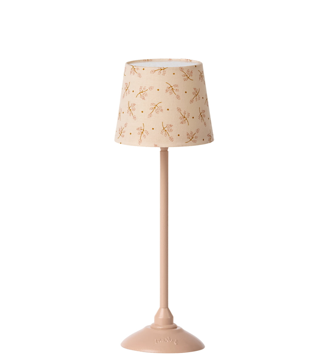 Maileg Miniature Floor Lamp in Powder | Dolls House Furniture | Children of the Wild