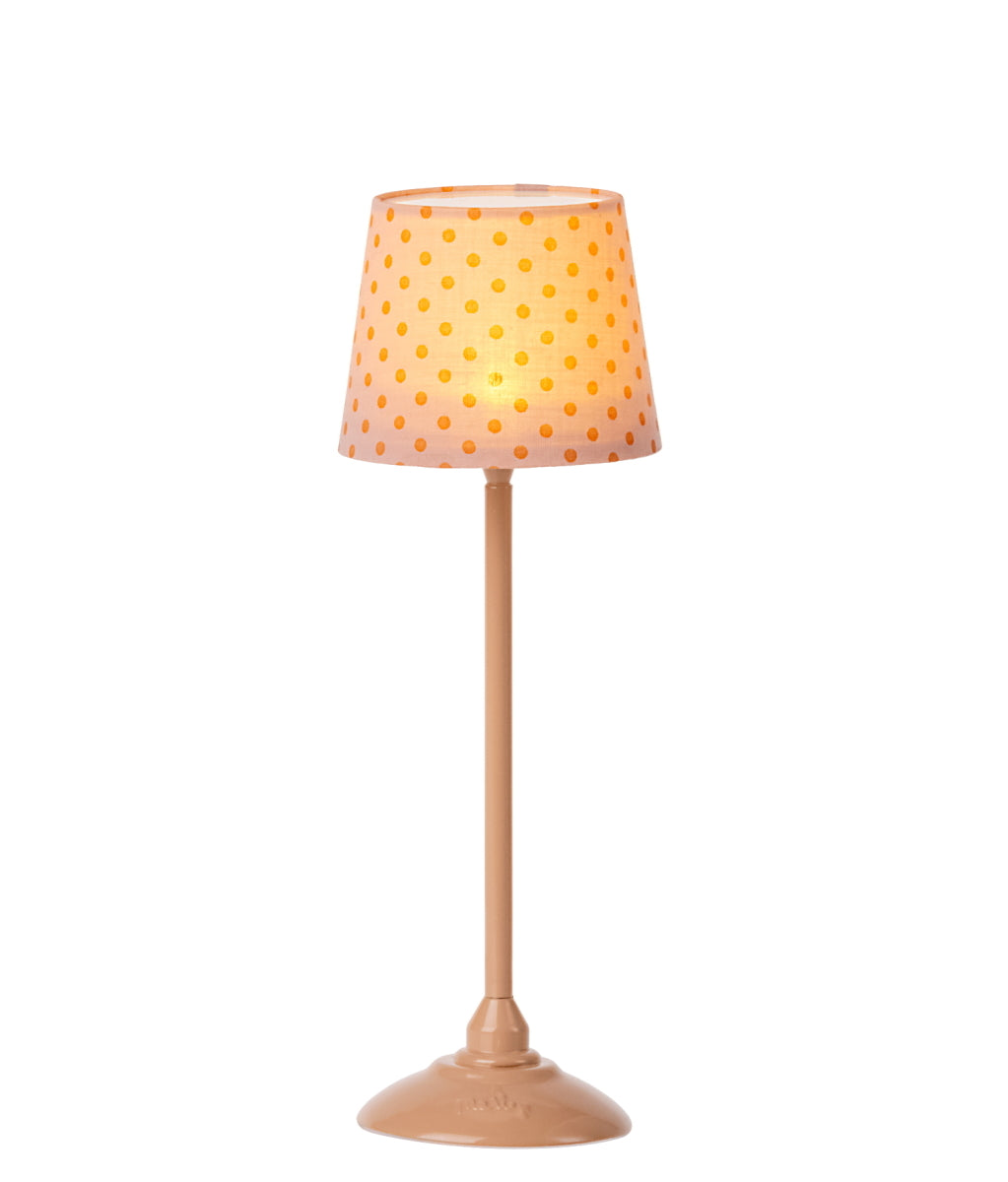 Maileg Miniature Floor Lamp in Dark Powder | Dolls House Furniture | Children of the Wild