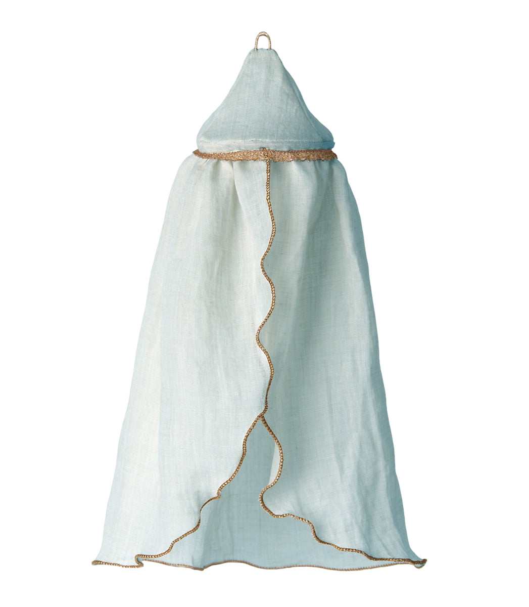 Maileg Miniature Bed Canopy in Mint | Children of the Wild