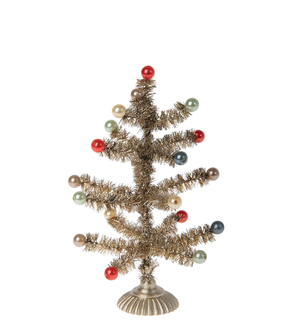 Maileg Miniature Christmas Tree in Gold 15cm | Christmas Collection | Children of the Wild