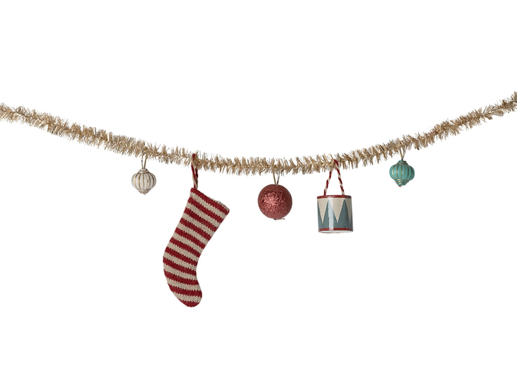 Maileg Christmas Garland Small in Gold | Christmas Collection | Children of the Wild