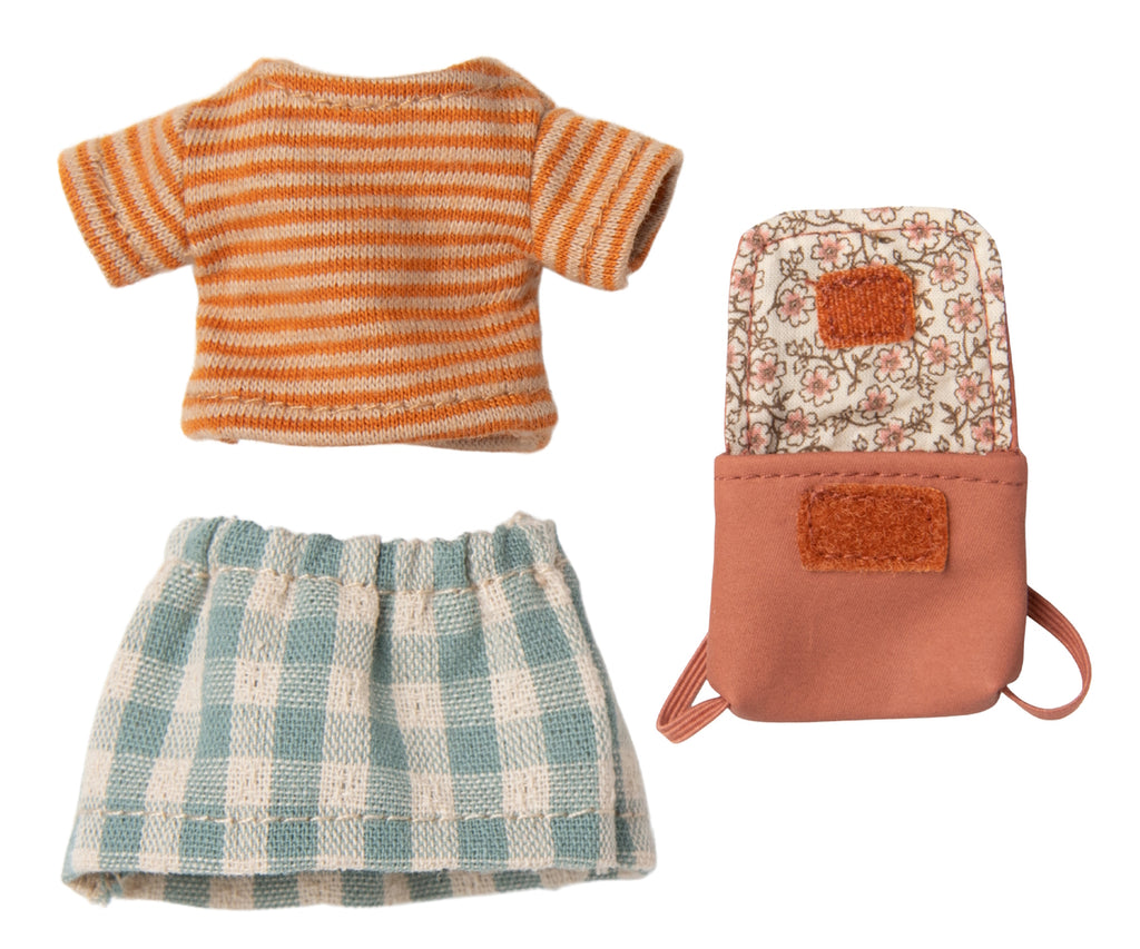 Maileg Clothes and Bag for Big Sister Mouse | Children of the Wild
