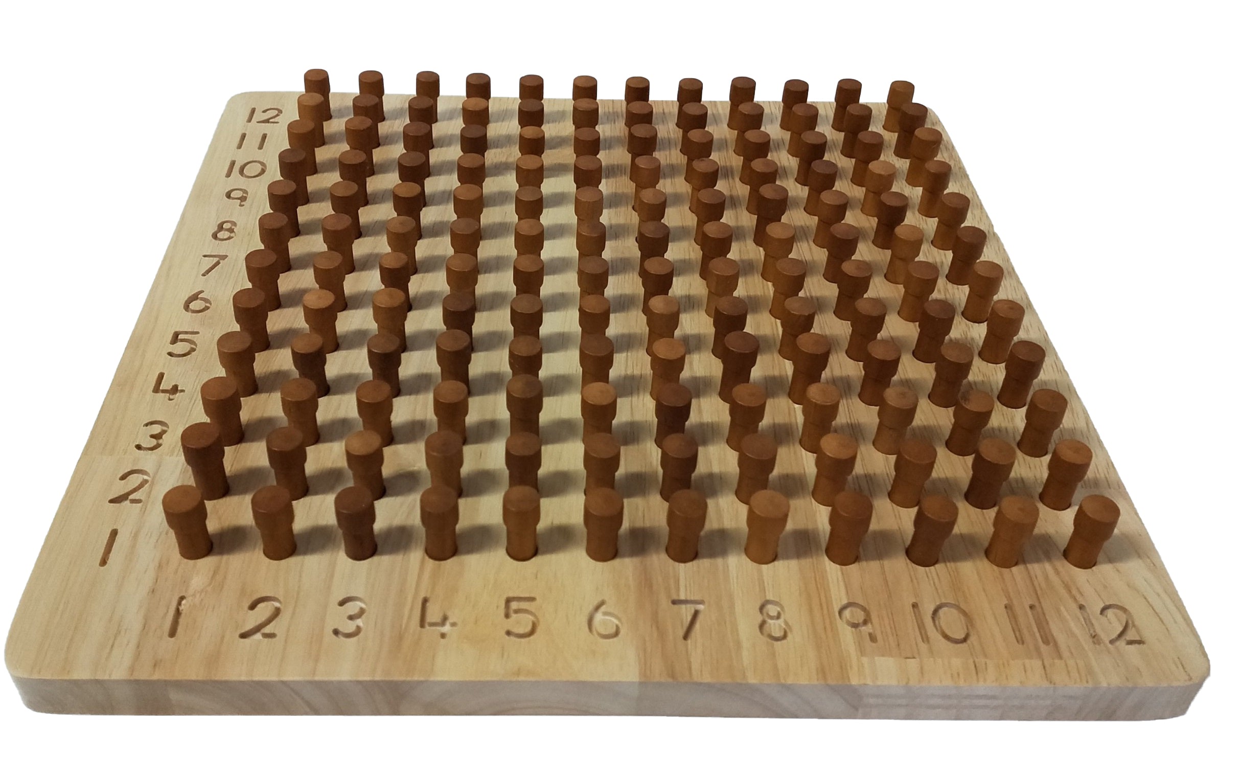 Q Toys Natural Wooden Maths Activity Board