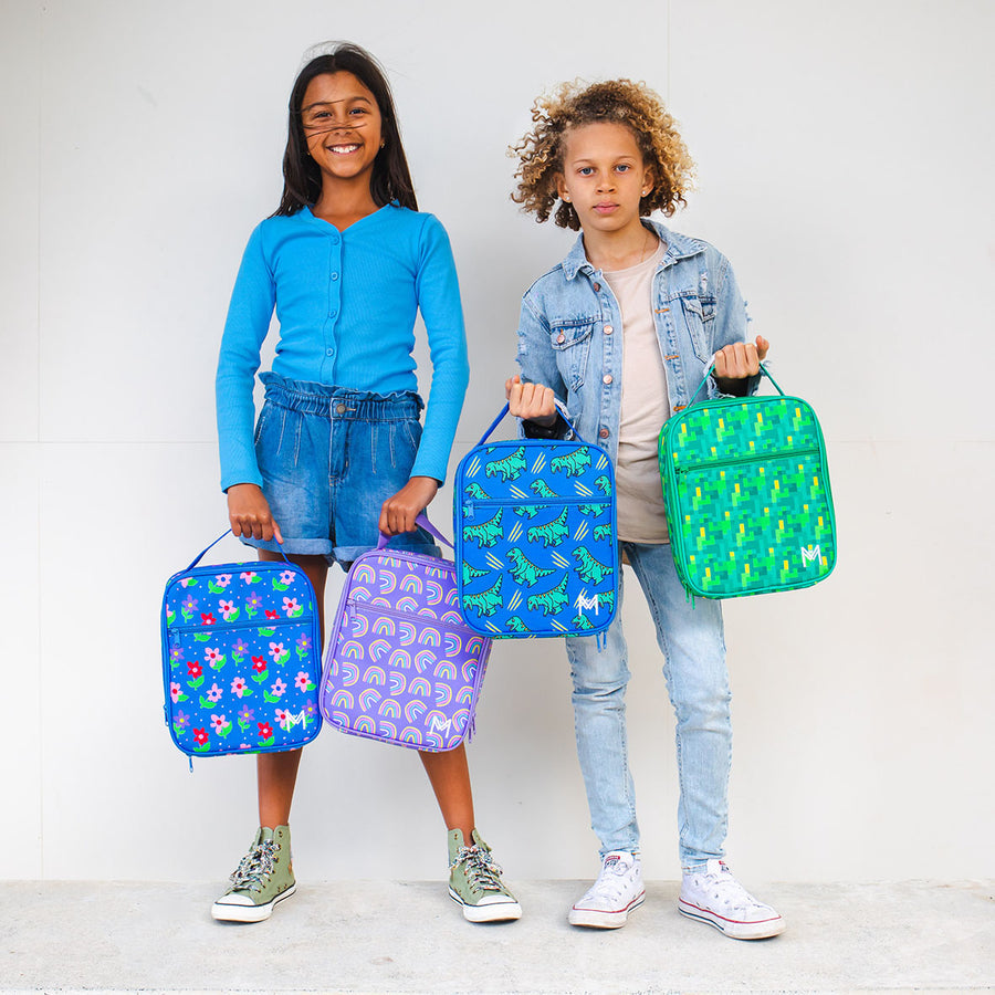 Montii Co Large Insulated Lunch Bag in Pixels | 50% OFF SALE | Children of the Wild