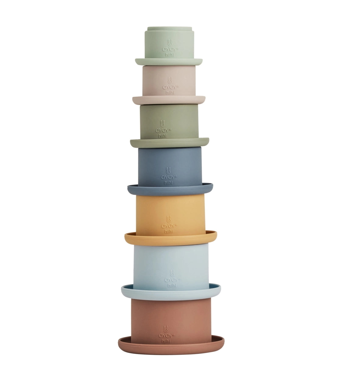 OYOY Tawa Stacking Cups in Caramel | Children of the Wild