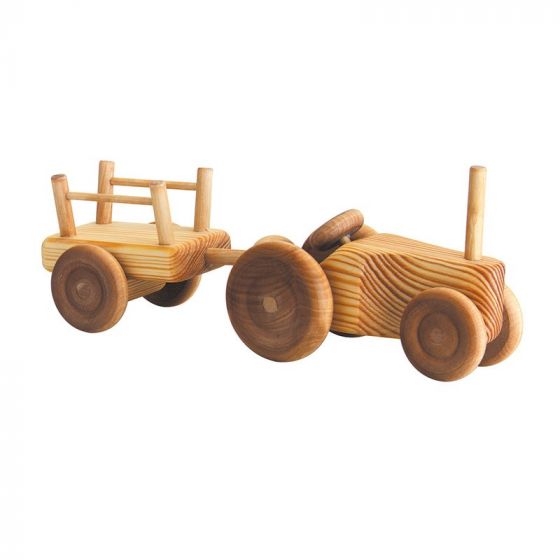 Children_of_the_Wild-Australia Debresk - Wooden Tractor with Cart
