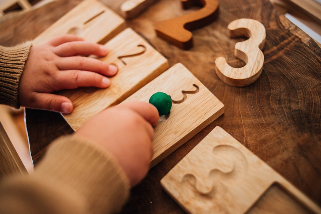 Qtoys Wooden Counting and Math Set | Children of the Wild