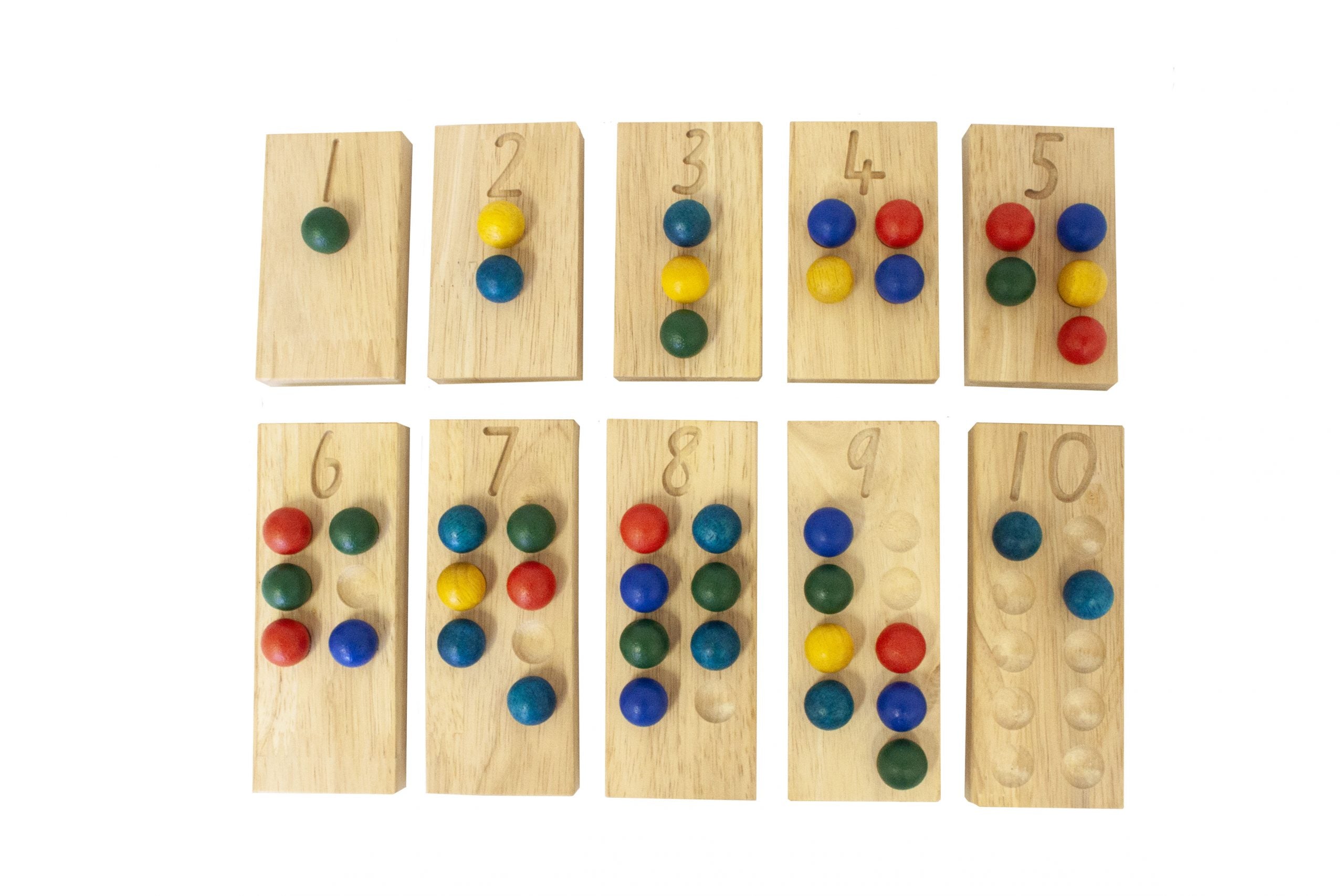 Qtoys Wooden Counting and Math Set | Children of the Wild