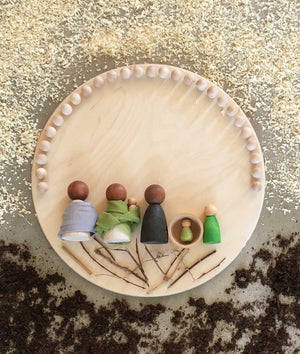 Children_of_the_Wild-Australia Grapat Baby Nins - 6 Nins + Coconut Shell Small World Toys Melbourne Australia