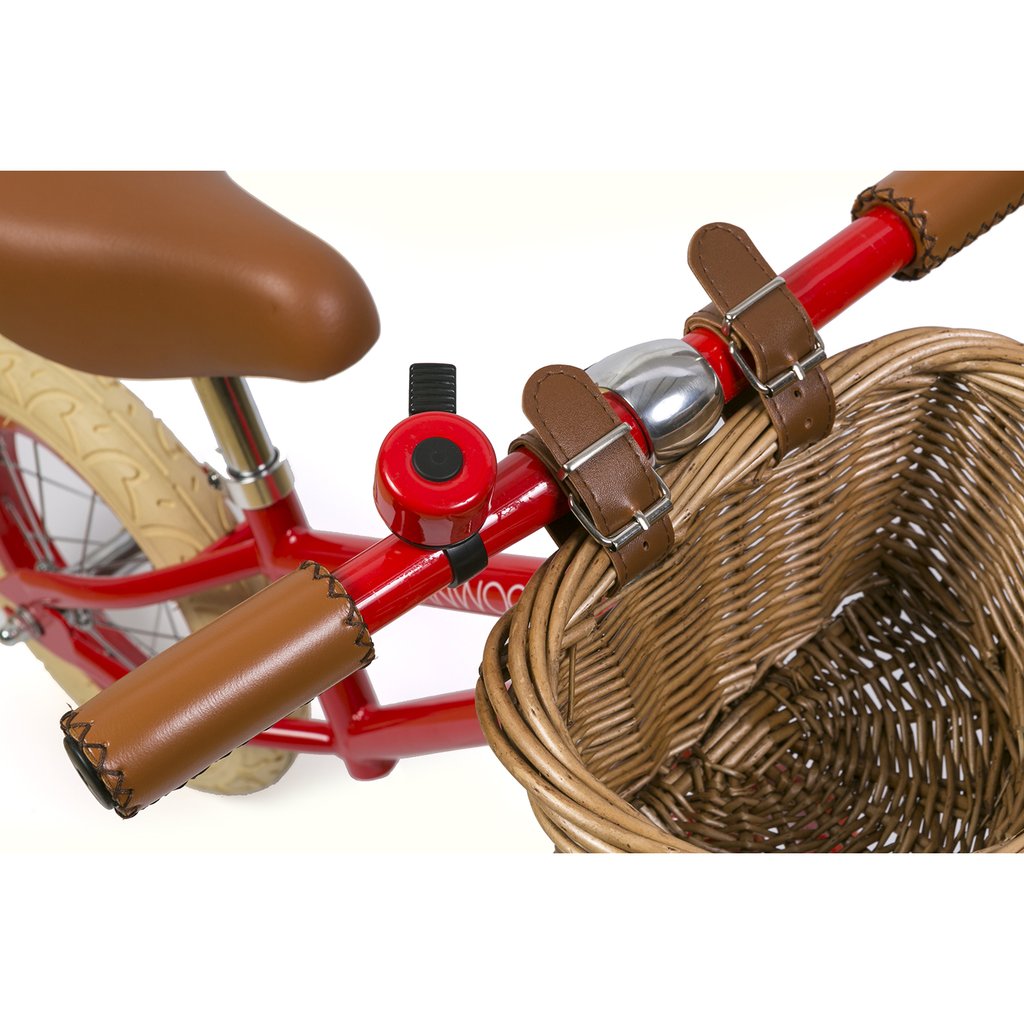 Banwood First Go Balance Bike Red | For 2.5 - 5 years | Children of the Wild