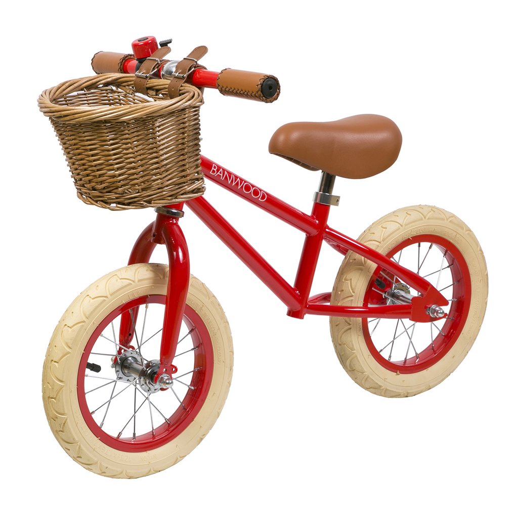 Banwood First Go Balance Bike Red | For 2.5 - 5 years | Children of the Wild