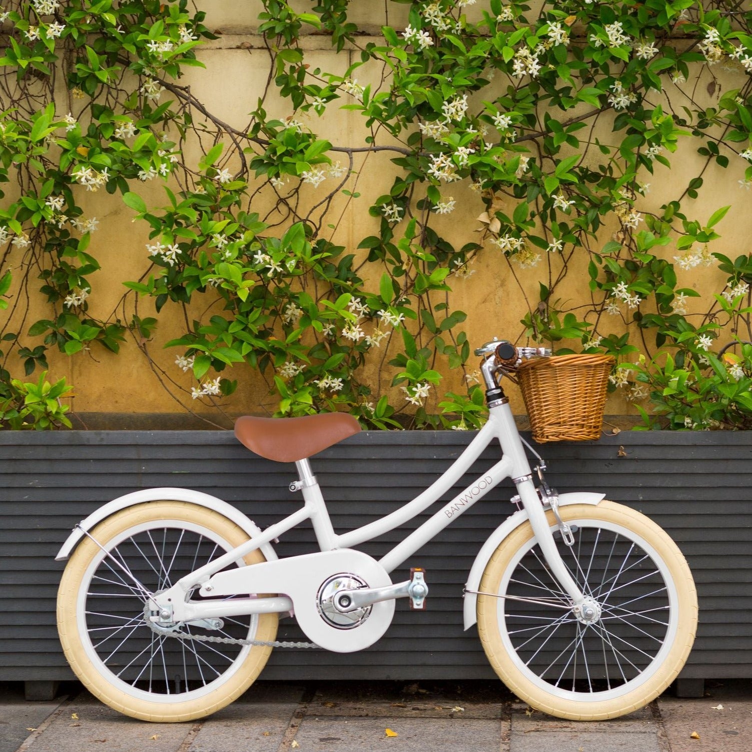 banwood kinderfahrrad Banwood Classic Kids Bike White | 16"