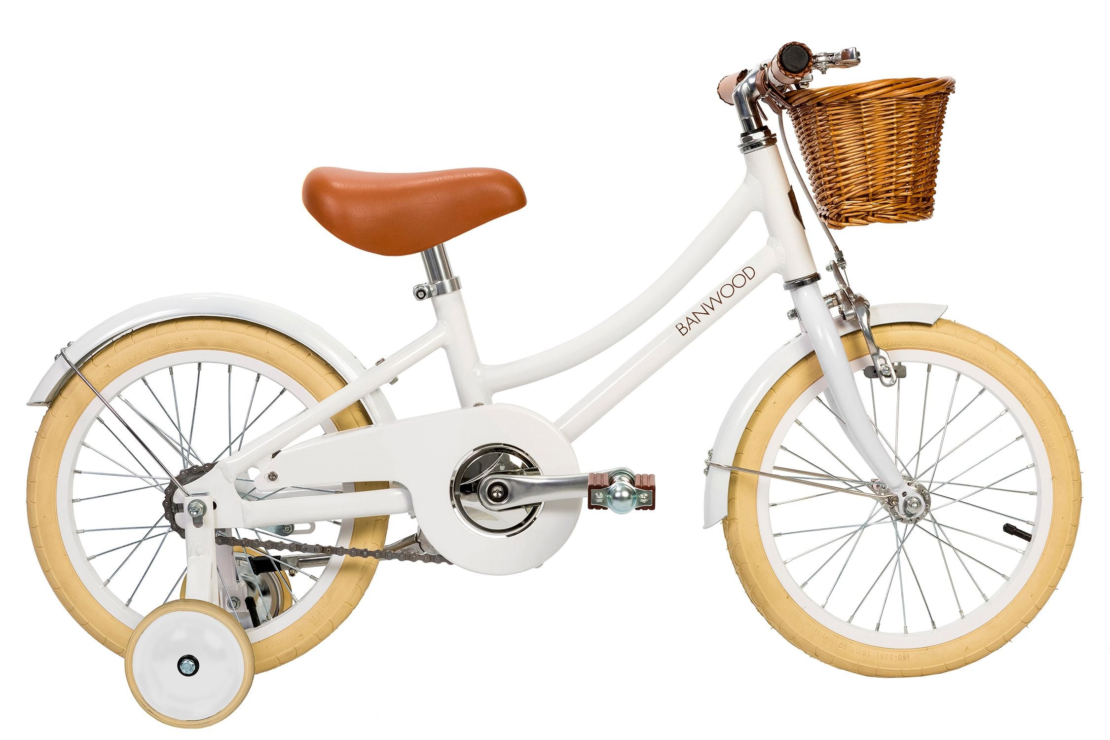 Banwood Classic Kids Bike White | 16" | Children of the Wild