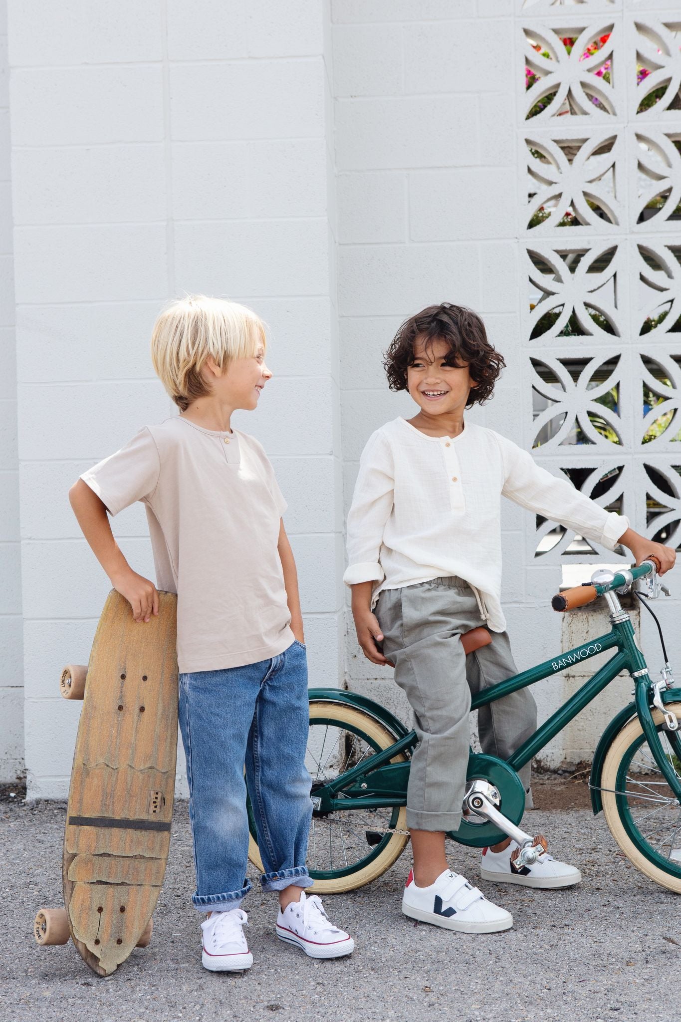 Banwood Classic Kids Bike Green | 16" | Children of the Wild