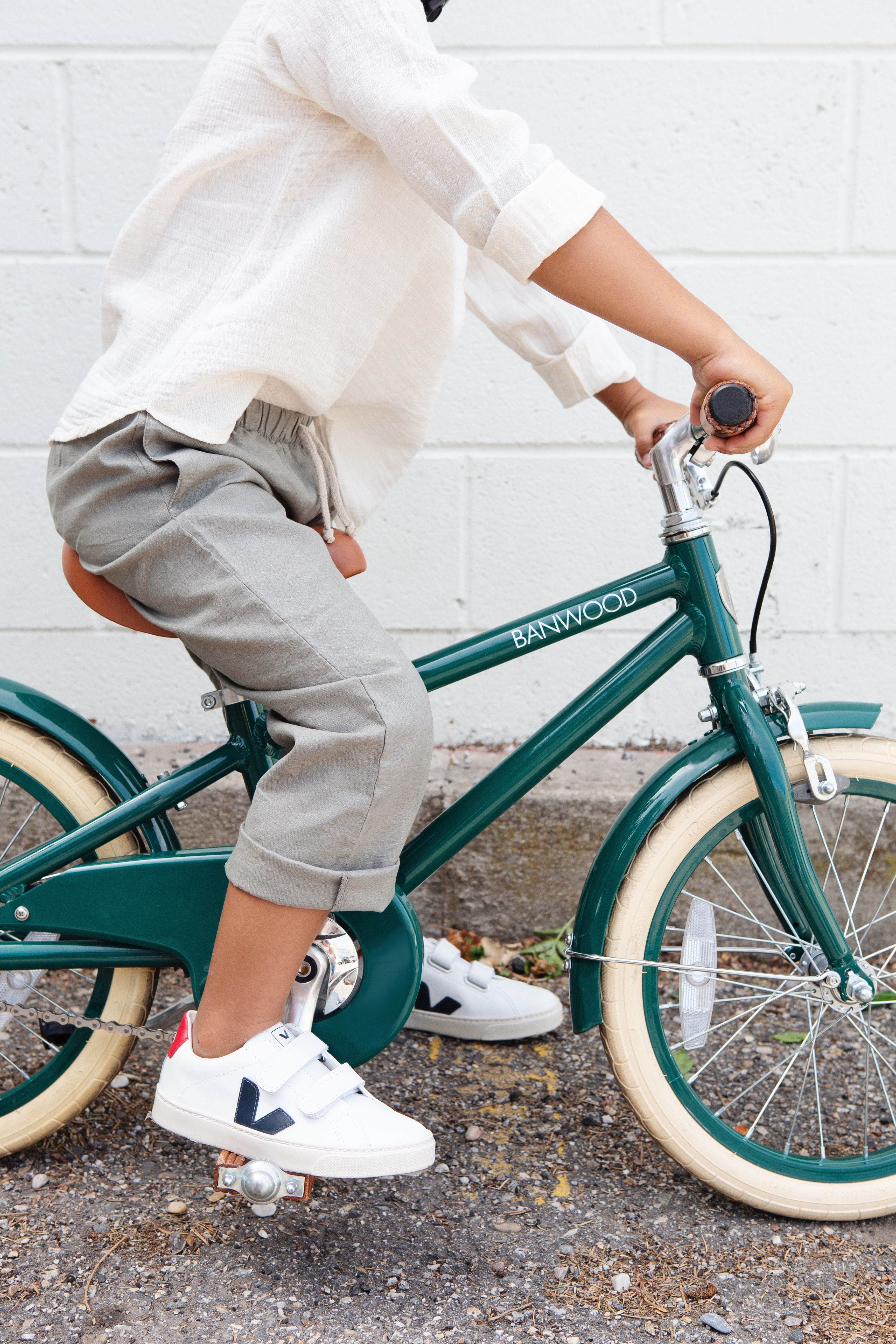 Banwood Classic Kids Bike Green | 16" | Children of the Wild