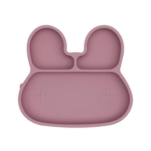 We Might Be Tiny Bunny Stickie Plate Dusty Rose | 30% OFF | Children of the Wild