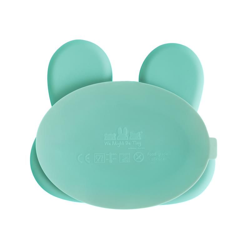 We Might Be Tiny Bunny Stickie Plate in Mint | 30% OFF | Children of the Wild