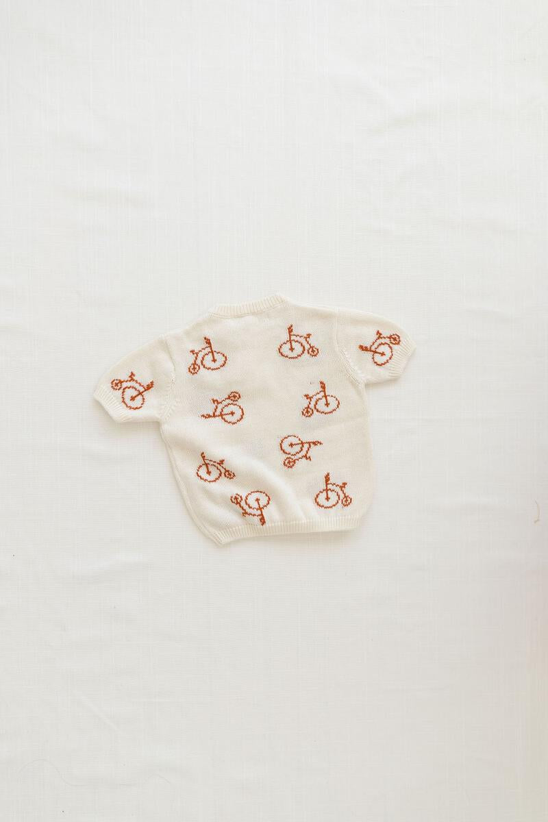 Fin and Vince Zion Knit Top in Bikes | 30% OFF SALE | Children of the Wild
