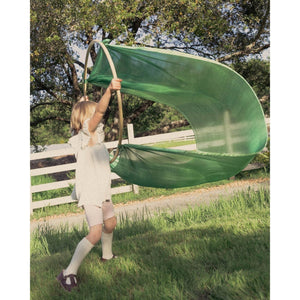 Sarahs Silks Giant Earth Playsilk in Forest | Children of the WIld