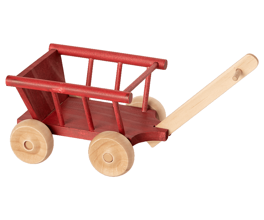 Maileg Wagon Micro Dusty Red | Children of the Wild