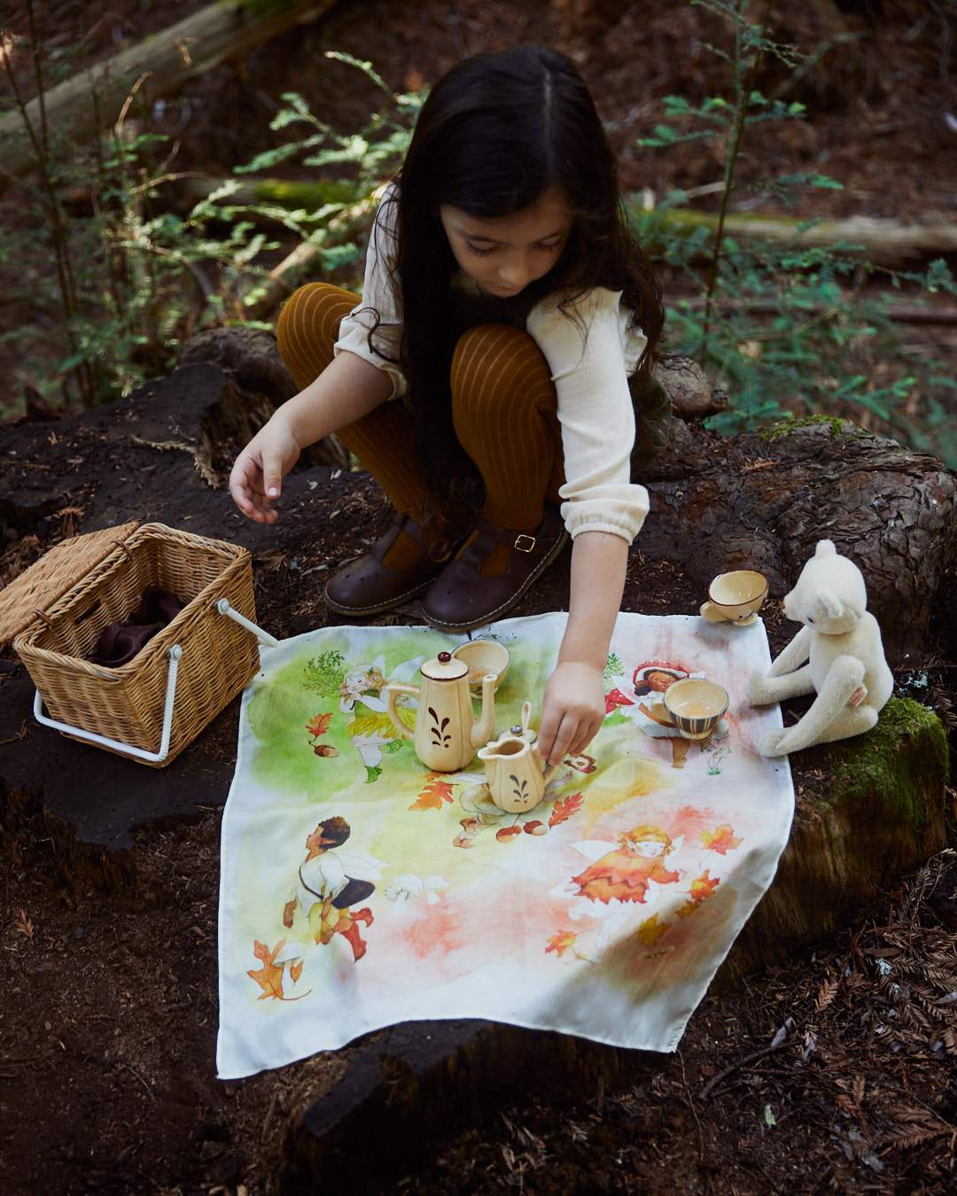 Sarahs Silks Forest Fairy Mini Playsilk | Children of the Wild
