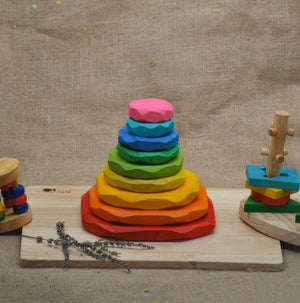 Qtoys Coloured Stacking Stones