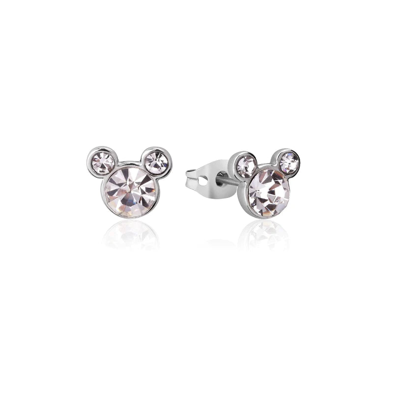 Disney Couture Kingdom Essential Mickey Mouse December Birthstone Crystal  Earrings  Amazoncouk Fashion