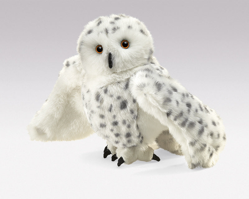 Folkmanis Snowy Owl Puppet | Children of the Wild