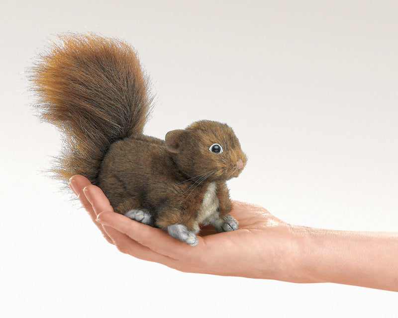 Folkmanis Red Squirrel Finger Puppets | Children of the Wild