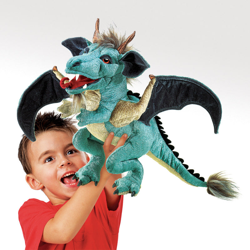 Folkmanis Sky Dragon Puppet | Children of the Wild