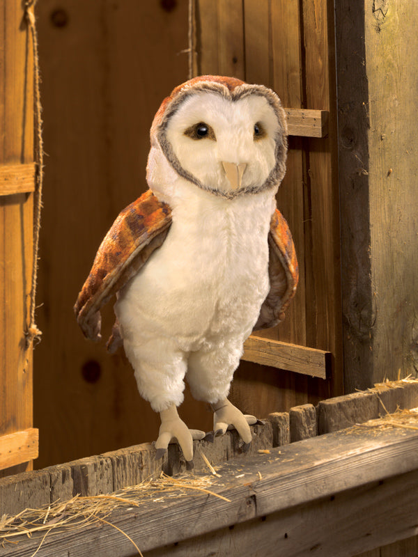 Folkmanis Barn Owl Puppet | Children of the Wild