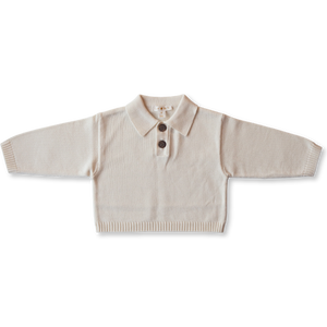 Grown Button Up Pull Over in Vanilla | 30% OFF | Children of the Wild